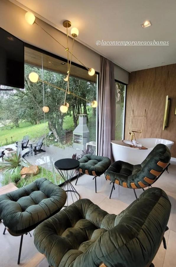 La Contemporanea Cabanas Prox A Cidade Vista Para Ponto Turistico أوروبيسي المظهر الخارجي الصورة
